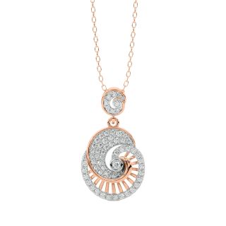 Aren Round Diamond Pendant